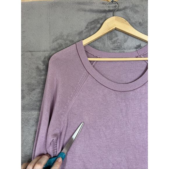 Lululemon Hello Aloe Pullover Sweater Women's Medium Antoinette Figue 38" Chest - Picture 6 of 10
